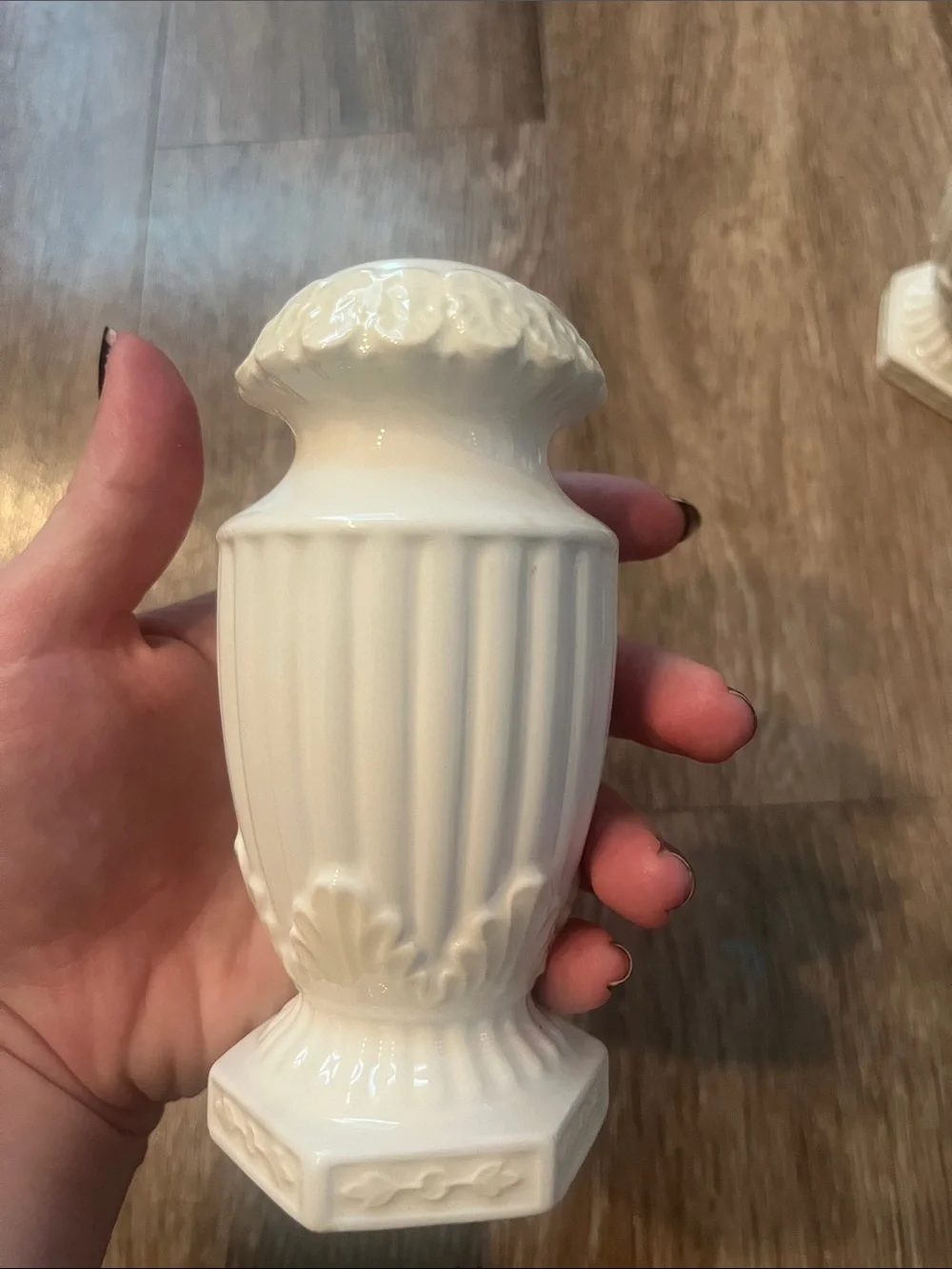 Lenox Butlers Pantry Ceramic Floral-Top Salt & Pepper Shaker Set